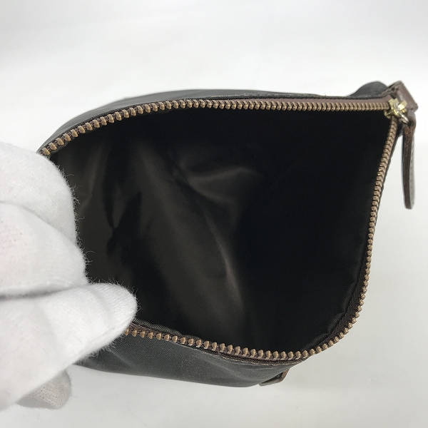 実際に弊社で買取させて頂いたFelisi/フェリージ ナイロン×レザー ポーチ/512の画像 3枚目