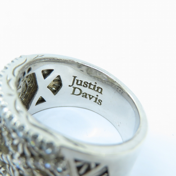 実際に弊社で買取させて頂いたJUSTIN DAVIS/ジャスティンデイビス GATSBY/ギャツビー リング SRJ170/22.5号の画像 6枚目