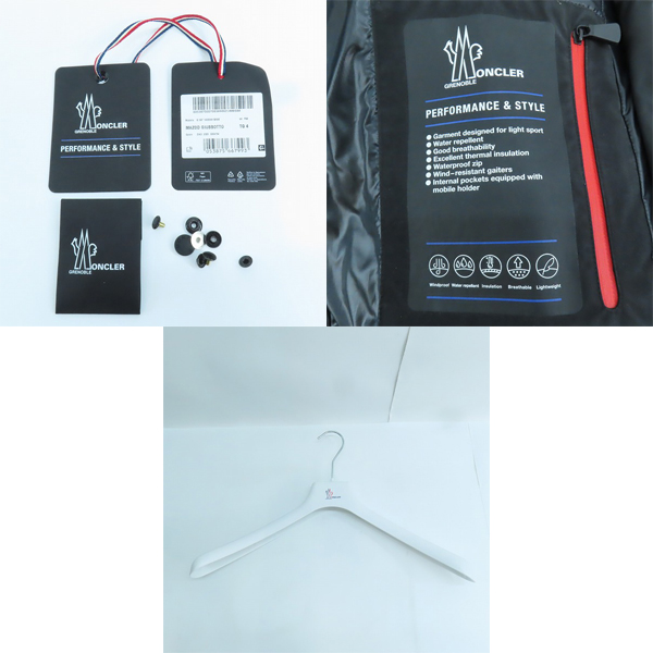 実際に弊社で買取させて頂いた【JPタグ】MONCLER/モンクレール GRENOBLE/グルノーブル MAZOD GIUBBOTTOマゾット ダウンジャケット I20971A00046/4の画像 9枚目