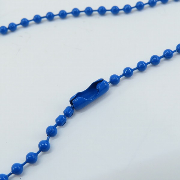 実際に弊社で買取させて頂いた【レシート付】CHROME HEARTS/クロムハーツ スモールCHクロス シリコン ブルーの画像 6枚目