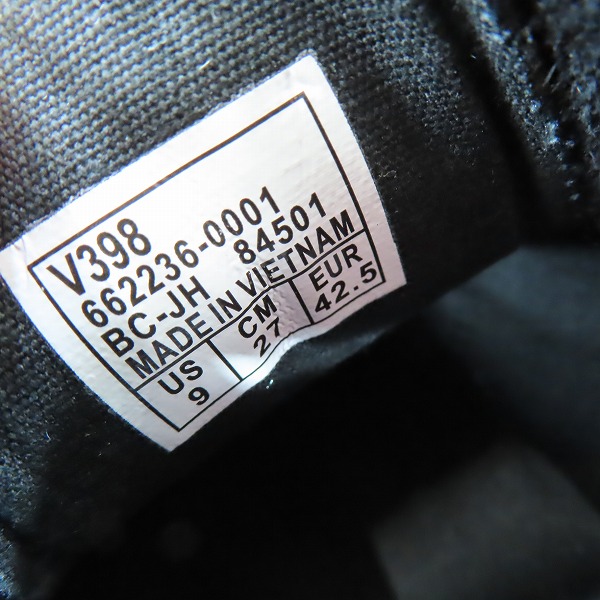 実際に弊社で買取させて頂いたVANS/バンズ CARVER LO V398/カーバーロー  スニーカー 662236-0001/27の画像 5枚目