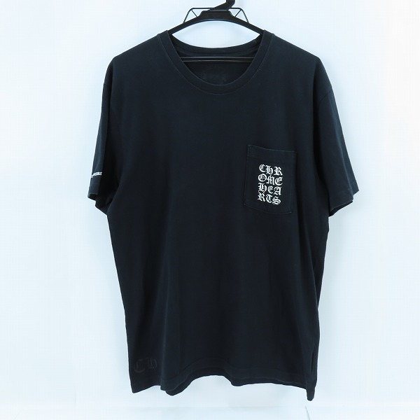 実際に弊社で買取させて頂いた【JPタグ】Chrome Hearts/クロムハーツ Vertical Logo バーティカル ロゴ プリント 半袖 Tシャツ 2212-304-0785/L