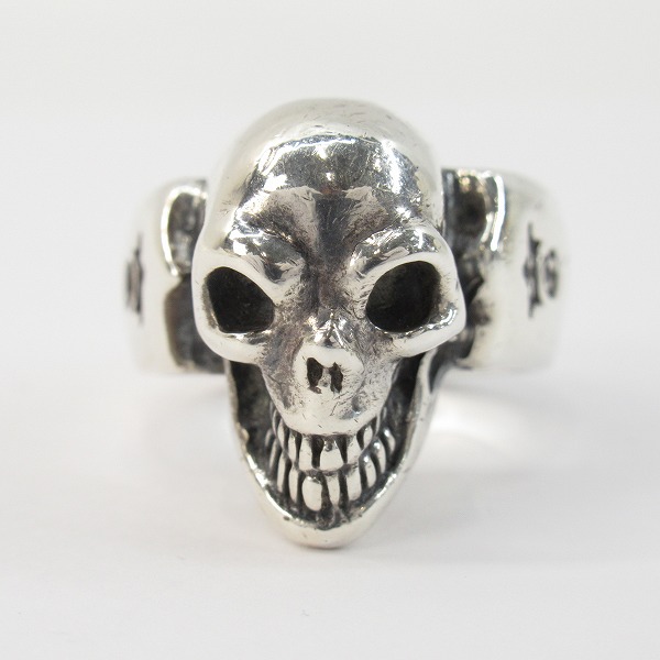 実際に弊社で買取させて頂いたGabor/ガボール Gaboratory/ガボラトリー ハッピースカル Single skull ring/シングル スカル リング 19号の画像 1枚目