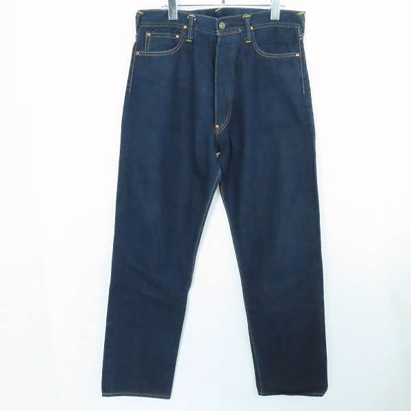 実際に弊社で買取させて頂いたEVISU/エヴィス Lot2101 カモメペイント  ボタンフライ デニムパンツ 34×35