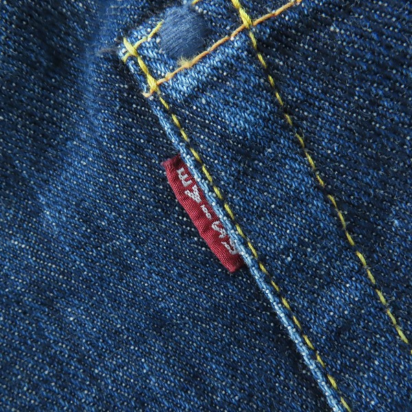 実際に弊社で買取させて頂いたEVISU/エヴィス 新恵美寿神頭 カモメ ボタンフライ デニムパンツ  Lot 5613 34の画像 5枚目