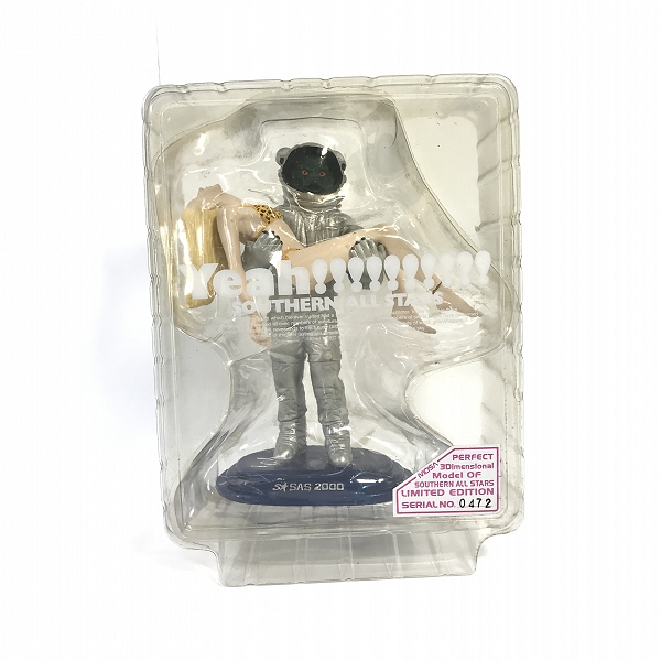 実際に弊社で買取させて頂いた【おまとめ/未使用含む】サザンオールスターズ Yea!!! MOSA 限定フィギュア 等 ライブツアー Tシャツ/パイルジップパーカーの画像 3枚目