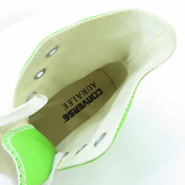 実際に弊社で買取させて頂いたCONVERSE×AURALEE×BEAUTY&YOUTH/コンバース×オーラリー×ビューティアンドユース ALL STAR/オールスター 1CL296/24の画像 4枚目