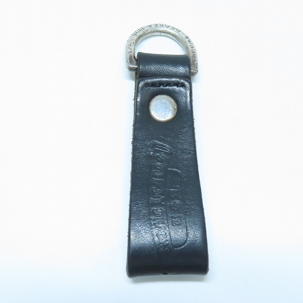 実際に弊社で買取させて頂いたCHROME HEARTS/クロムハーツ BELT LOOP STAR スターボタン レザー Dキーリング  ベルトループの画像 2枚目