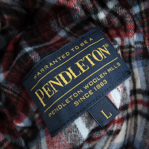 実際に弊社で買取させて頂いたPENDLETON/ペンドルトン リバーシブル スウィングトップジャケット 8475-3347/Lの画像 4枚目