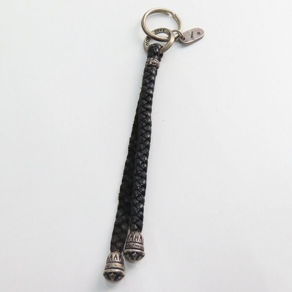 実際に弊社で買取させて頂いたBill Wall Leather/BWL/ビルウォールレザー レザー キーホルダー ｗ/ロゴプレートの画像 2枚目