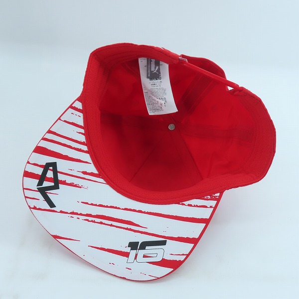 実際に弊社で買取させて頂いたPUMA/プーマ FERRARI/フェラーリ Santander F1 レーシングキャップ レッドの画像 5枚目