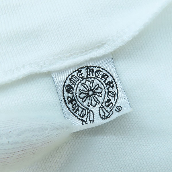 実際に弊社で買取させて頂いたCHROME HEARTS/クロムハーツ フローラルクロスプリント ダガージップアップ カーディガン/カットソー レディース/L の画像 2枚目