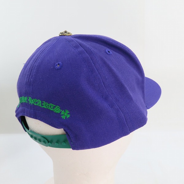 実際に弊社で買取させて頂いたCHROME HEARTS/クロムハーツ CH BASEBALL TRUCKER CAP CHロゴ刺繍 ベースボールキャップ/OSの画像 3枚目
