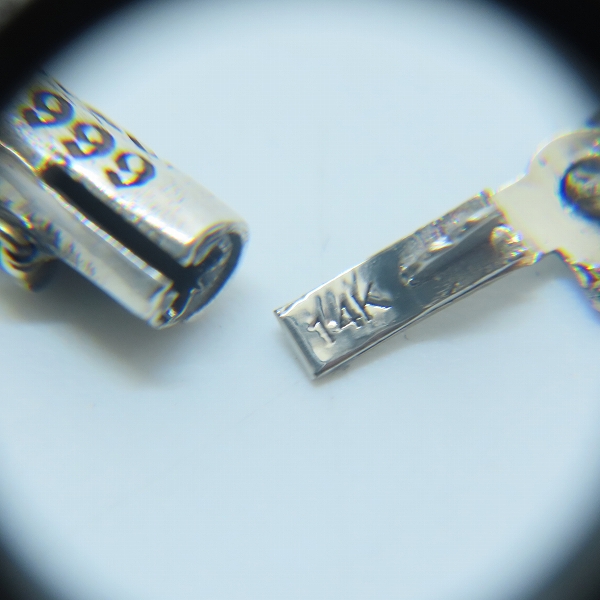 実際に弊社で買取させて頂いたCHROME HEARTS/クロムハーツ TINY E CH PLUS NECKLACE/タイニーE CHプラス ネックレス 20インチの画像 2枚目