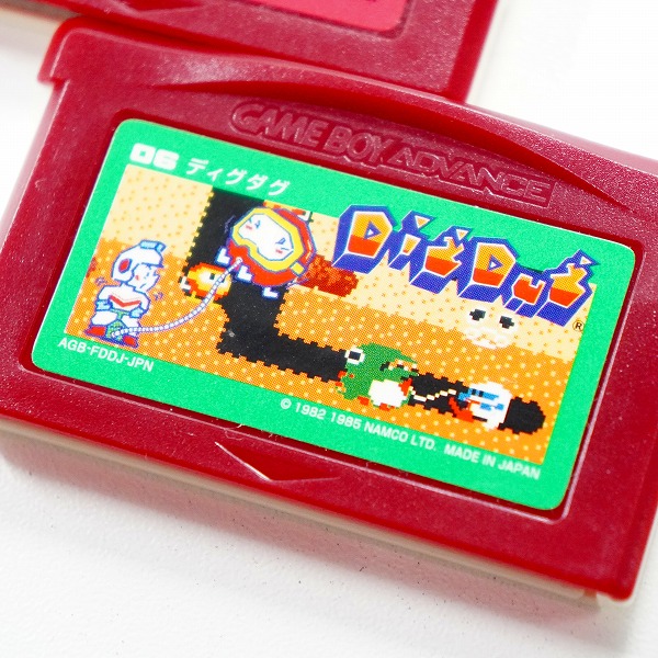 実際に弊社で買取させて頂いたゲームボーイアドバンス/GBAソフト ナムコ 02パックマン /06ディグダグ 2点セットの画像 3枚目