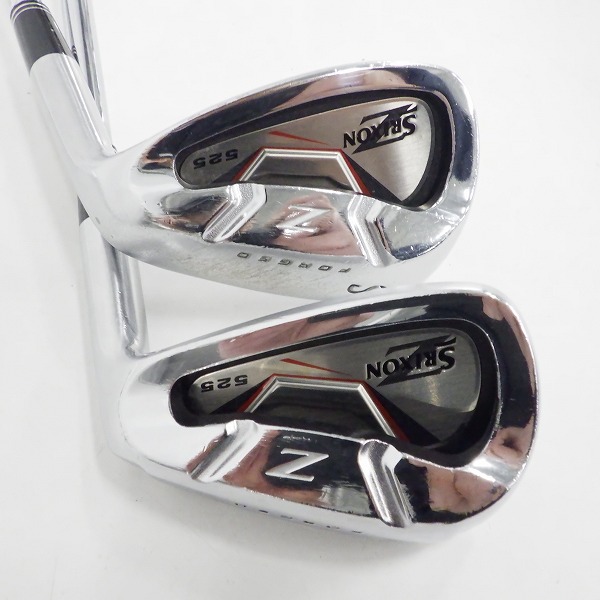 実際に弊社で買取させて頂いたDUNLOP/ダンロップ SRIXON/スリクソン Z525 FORGED/フォージド アイアン #5～9,P,Sw 7本セット N.S.PRO 980GH FLEX:Sの画像 5枚目