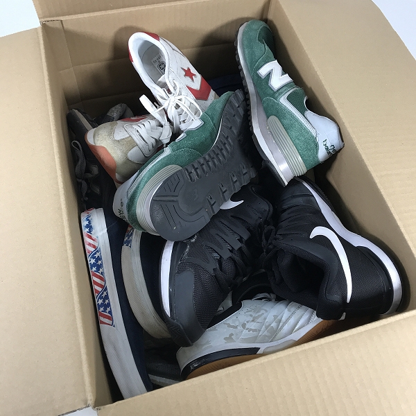 実際に弊社で買取させて頂いた【おまとめ】ナイキ/コンバース/ニューバランス 等 スニーカー 他