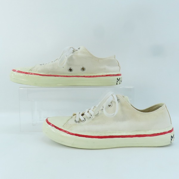 実際に弊社で買取させて頂いたMARNI/マルニ GOOEY キャンバス スニーカー/41の画像 3枚目
