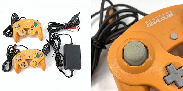 実際に弊社で買取させて頂いた任天堂/Nintendo/ニンテンドー ゲームキューブ/GC 本体 コントローラー2個/ゲームボーイプレーヤー付き【簡易動作確認済】の画像 8枚目
