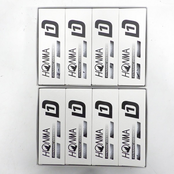 実際に弊社で買取させて頂いた【未使用】HONMA/ホンマ D1 DYNAMIC DISTANCE ゴルフボール  ホワイト 2ダース