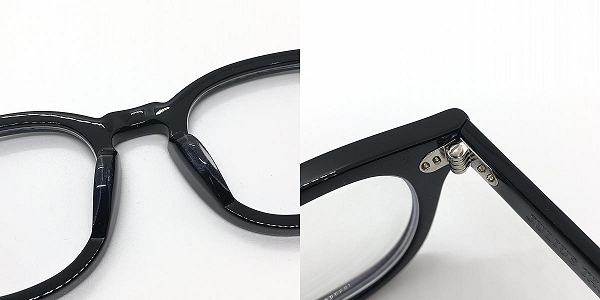 実際に弊社で買取させて頂いたJULIUS TART OPTICAL/ジュリアスタートオプティカル メガネフレーム/アイウェア  PL-003A の画像 3枚目