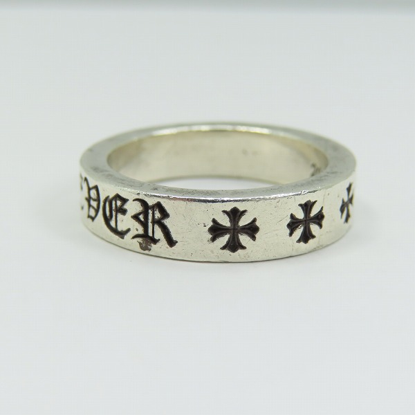 実際に弊社で買取させて頂いたCHROME HEARTS/クロムハーツ 6mm CH FOREVER フォーエバー スペーサーリング/24号の画像 3枚目
