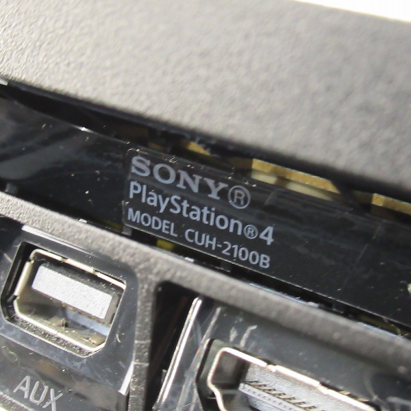 実際に弊社で買取させて頂いたSONY/ソニー PlayStation4/PS4/プレイステーション4 1TB 本体 CUH-2100B ジェット ブラックの画像 3枚目