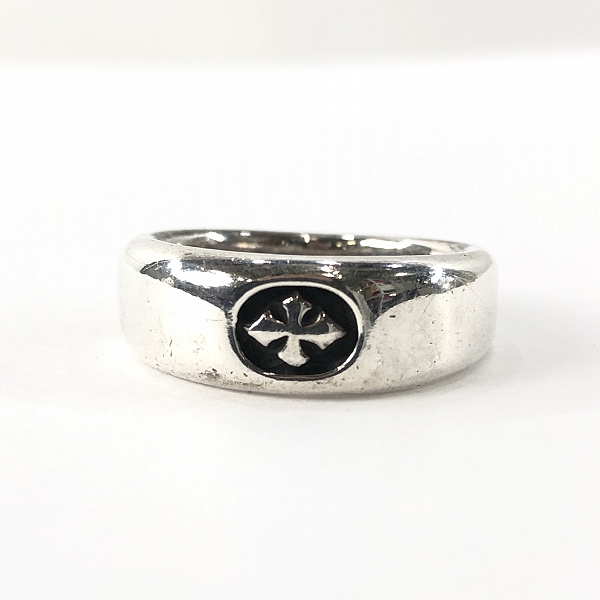 実際に弊社で買取させて頂いたBill Wall Leather/BWL/ビルウォールレザー スムース Cクロス クロス リング/18.5号の画像 1枚目