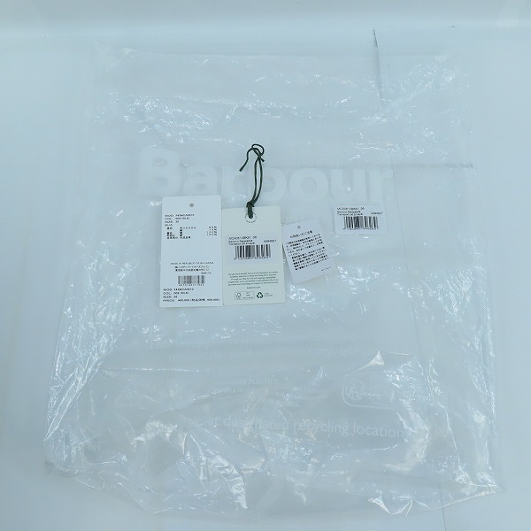 実際に弊社で買取させて頂いたBarbour/バブアー トランスポートジャケット/リバーシブルジャケット 242mca0810/36の画像 8枚目