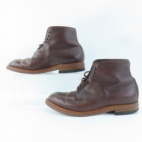 実際に弊社で買取させて頂いたANATOMICA×ALDEN/アナトミカ×オールデン INDY BOOT/インディー ブーツ 4113/8Eの画像 3枚目