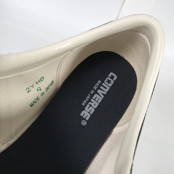 実際に弊社で買取させて頂いたCONVERSE/コンバース ONE STAR J VTG CANVAS スニーカー/9の画像 4枚目
