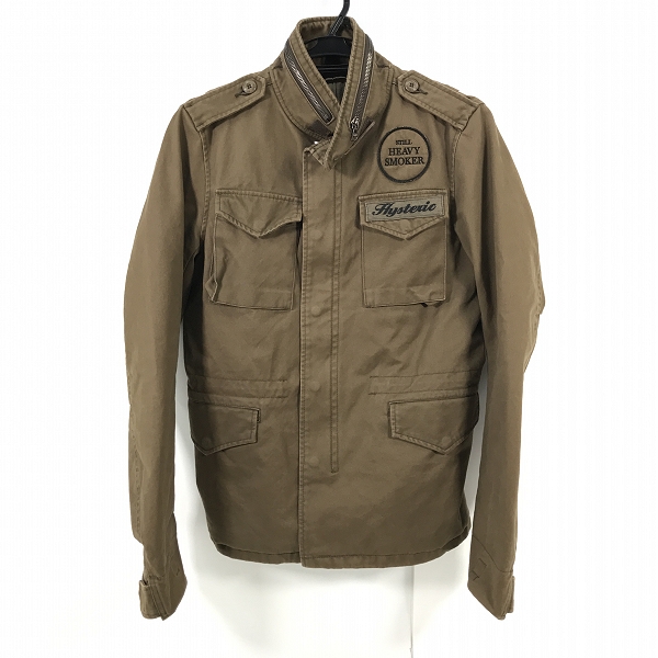 実際に弊社で買取させて頂いたHYSTERIC GLAMOUR/ヒステリックグラマー M-65 フィールドジャケット SMOKIN KILLS 4AB-1261/S