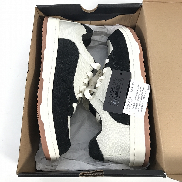 実際に弊社で買取させて頂いたCONVERSE/コンバース SKATEBOARDING/TWOTONE SK OX/ローカットスニーカー 1CC600/27.5の画像 8枚目