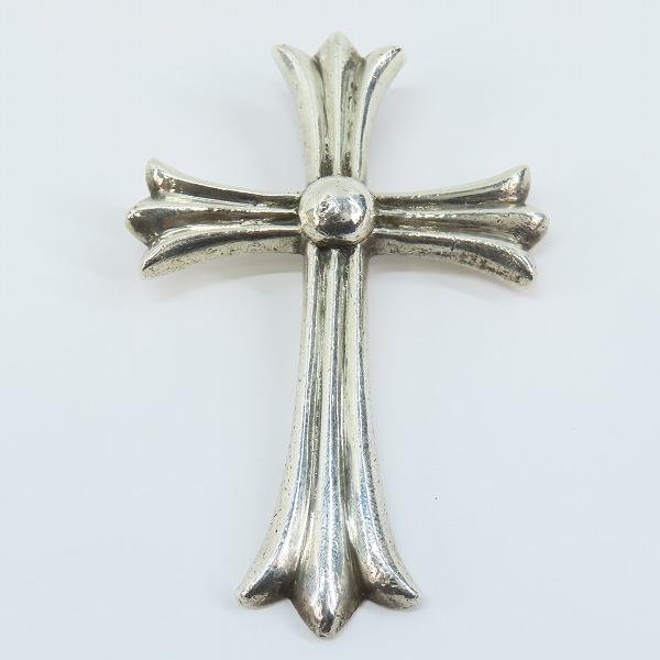 実際に弊社で買取させて頂いたCHROME HEARTS/クロムハーツ CH CROSS LRG/ラージクロスペンダントの画像 1枚目
