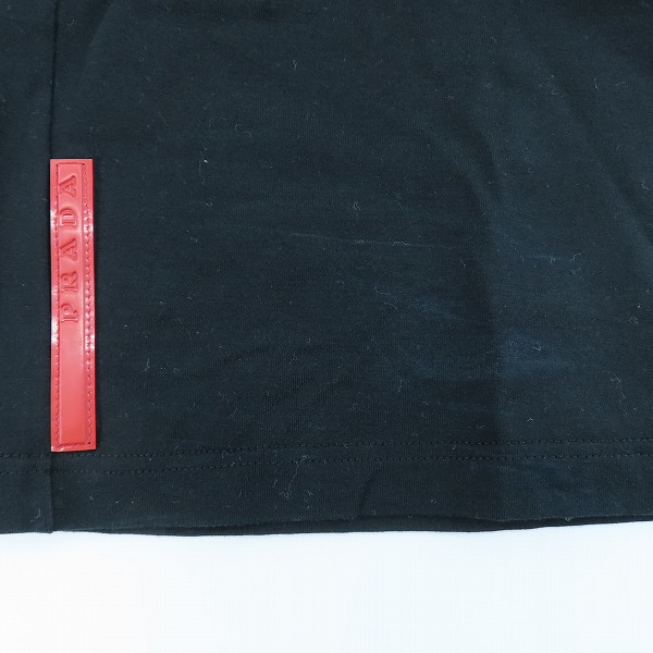 実際に弊社で買取させて頂いた【JPタグ】PRADA SPORT/プラダスポーツ アーカイブ ハーフジップストレッチ長袖シャツ RN98339 CA34767/Ｌの画像 3枚目