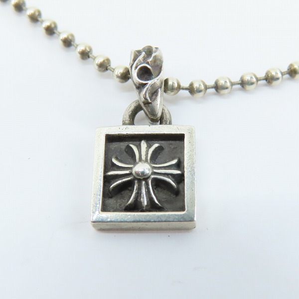 実際に弊社で買取させて頂いたCHROME HEARTS/クロムハーツ フレームドCHプラスチャーム/ペンダントの画像 1枚目