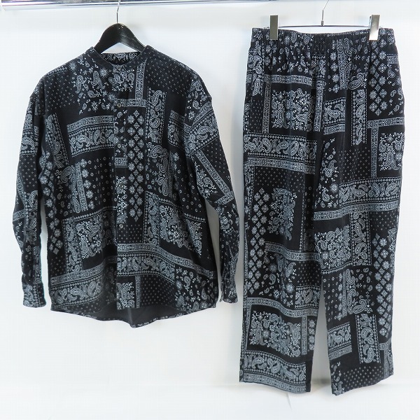 実際に弊社で買取させて頂いたJOURNAL STANDARD/ジャーナルスタンダード ペイズリー セットアップ/L