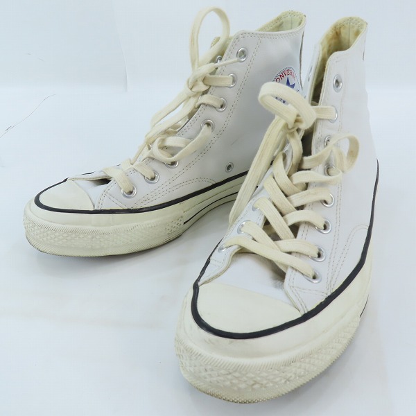 実際に弊社で買取させて頂いたCONVERSE/コンバース ADDICT/アディクト CHUCK TAYLOR/チャックテイラー レザー スニーカー/26.5