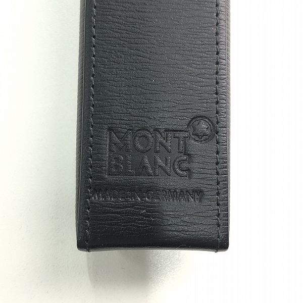 実際に弊社で買取させて頂いたMONT BLANC/モンブラン レザー ペンケース ウェストサイド 1本用 114700の画像 6枚目
