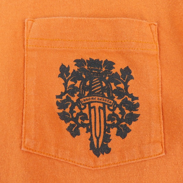 実際に弊社で買取させて頂いた【JPタグ】CHROME HEARTS/クロムハーツ 21AW VINE DGR T-SHIRTS プリントTシャツ 2212 304 0462/XLの画像 6枚目