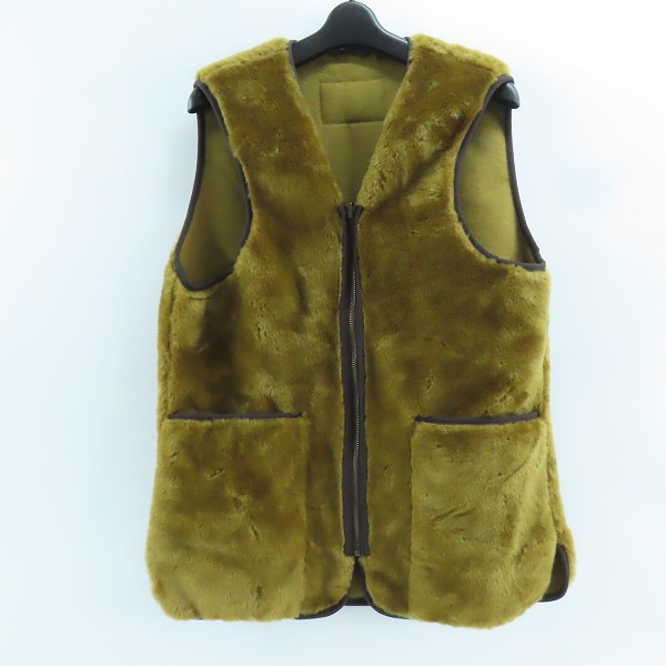 実際に弊社で買取させて頂いたBarbour/バブアー FUR LINER/ファーライナー ボア ベスト 36