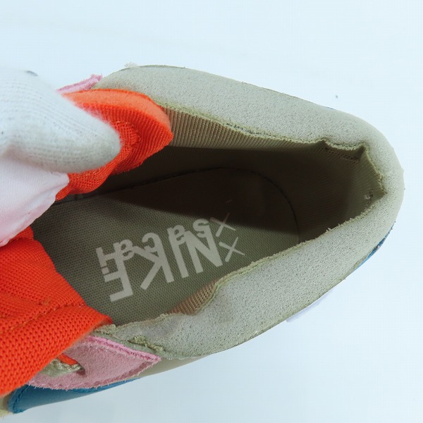実際に弊社で買取させて頂いた【未使用】NIKE×SACAI×KAWS/ナイキ×サカイ×カウズ BLAZER LOW REED/ブレーザーロー リード DM7901-200/28.0の画像 4枚目