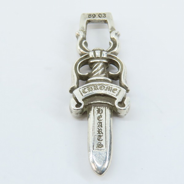 実際に弊社で買取させて頂いたCHROME HEARTS/クロムハーツ DAGGER/ダガー ペンダント トップ #10の画像 1枚目