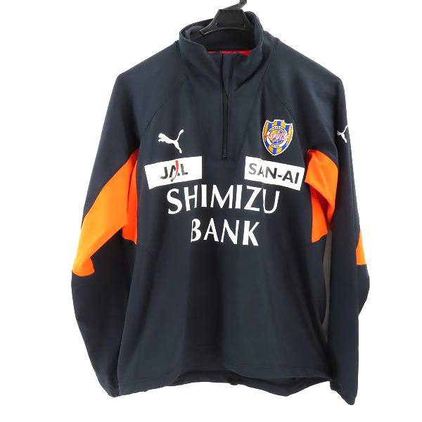実際に弊社で買取させて頂いたPuma/プーマ 清水エスパルス トラックジャケット ジャージ ブラック×オレンジ M