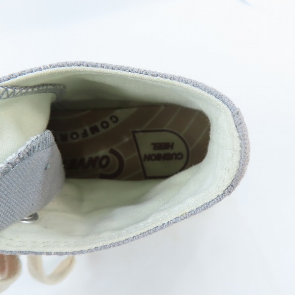 実際に弊社で買取させて頂いたCONVERSE/コンバース Addict/アディクト CHUCK TAYLOR CANVAS HI/チャックテイラー キャンバス ハイ/26.5の画像 4枚目