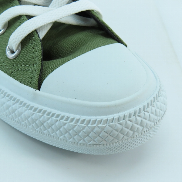 実際に弊社で買取させて頂いたCONVERSE/コンバース ALL STAR BS Z HI OLIVE/BLACK スニーカー 1CL306/24の画像 6枚目