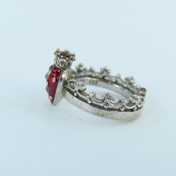 実際に弊社で買取させて頂いたJustin Davis/ジャスティンデイビス STRAWBERRY SWITCH BLADE リング/指輪 SRJ2020/2号の画像 2枚目