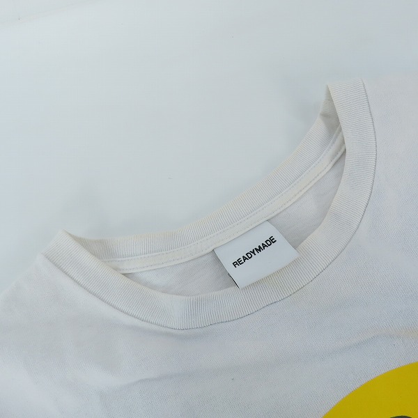実際に弊社で買取させて頂いたREADYMADE/レディメイド COLLAPSED FACE T-SHIRT/Tシャツ RE-CO-WH-00-00-143/Lの画像 6枚目