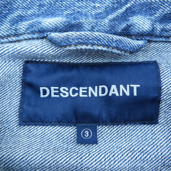 実際に弊社で買取させて頂いたDESCENDANT/ディセンダント デニムジャケット/3の画像 2枚目