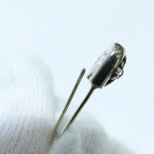 実際に弊社で買取させて頂いたCHROME HEARTS/クロムハーツ SAFETY PIN EARRING CH plus/セーフティー ピン ピアス 右耳用の画像 5枚目